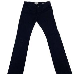 Frame Denim Mens Vinoodh Noir Black Skinny Pant 30